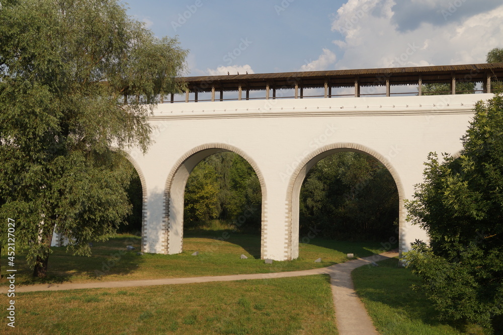 moscow: ancient aqueduct