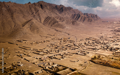 Aerial of Afghanistan photo