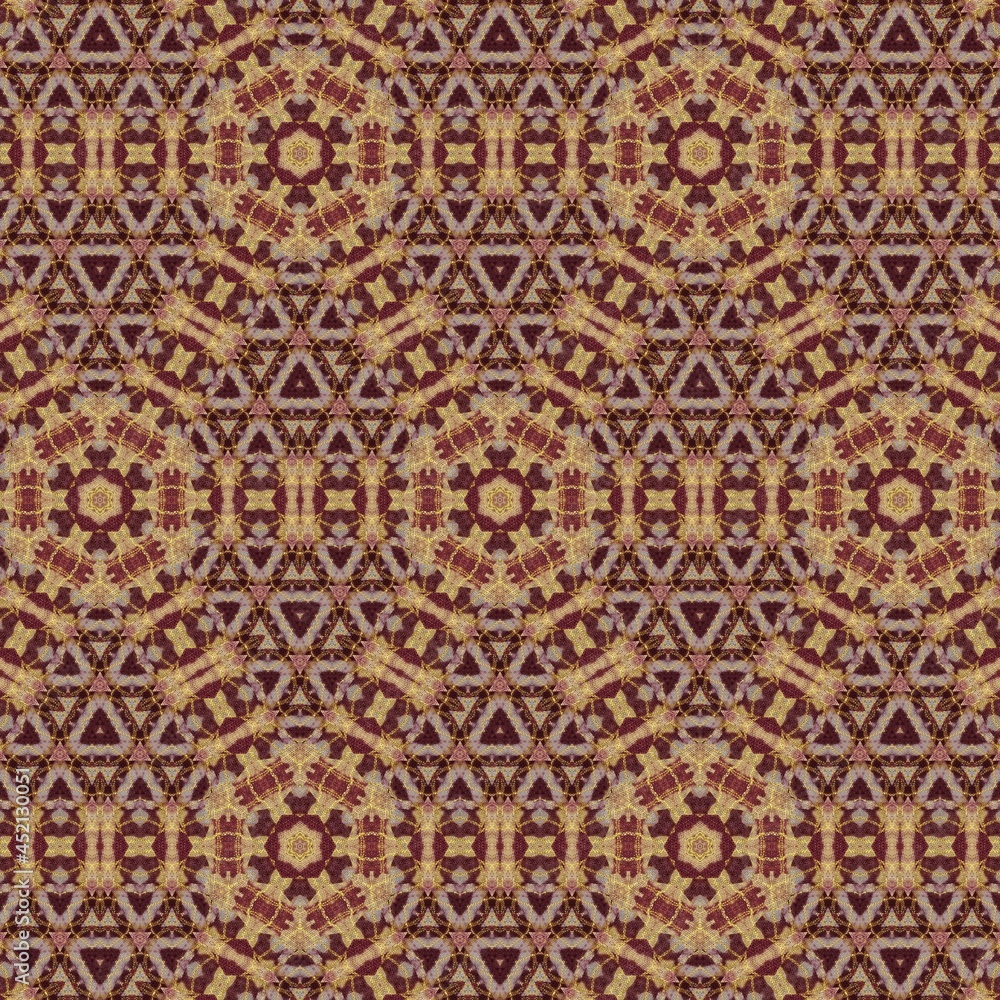 Abstract pattern for background design. Arabesque ethnic texture. Geometric stripe ornament cover photo. Repeated pattern design for Moroccan textile print. Turkish fashion for floor tiles and carpet