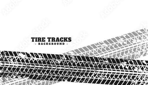grunge tire marks print texture background