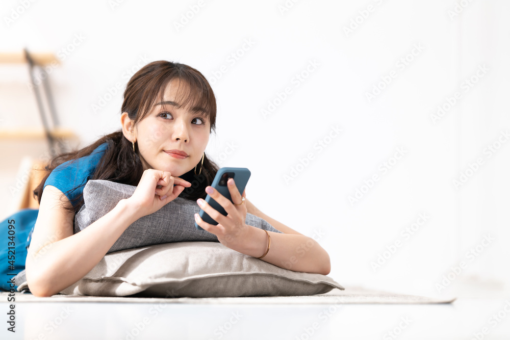 スマートフォン・女性