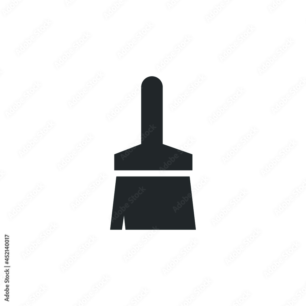 paint brush isolated vector icon paint brush isolated vector icon