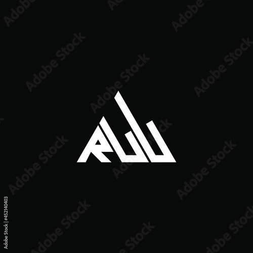 RLL letter logo creative design. RLL unique design
 photo