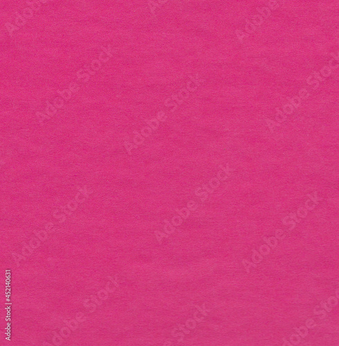Colored paper of deep bright pink color