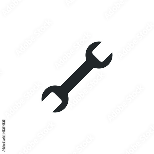 wrench tool isolated vector icon