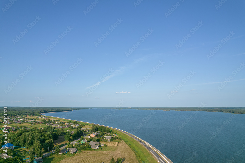 Landscape with a reservoir (Vileika reservoir) and forest spaces
Landscape with a reservoir (Vileika reservoir) and forest spaces