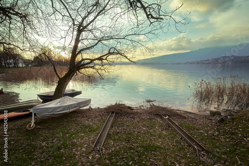 Tramonto sul lago di Pusiano © Mauro