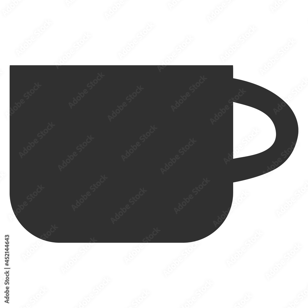 Tea cup icon with flat style. Isolated vector tea cup icon image on a white background. Tea cup icon with flat style. Isolated vector tea cup icon image on a white background.