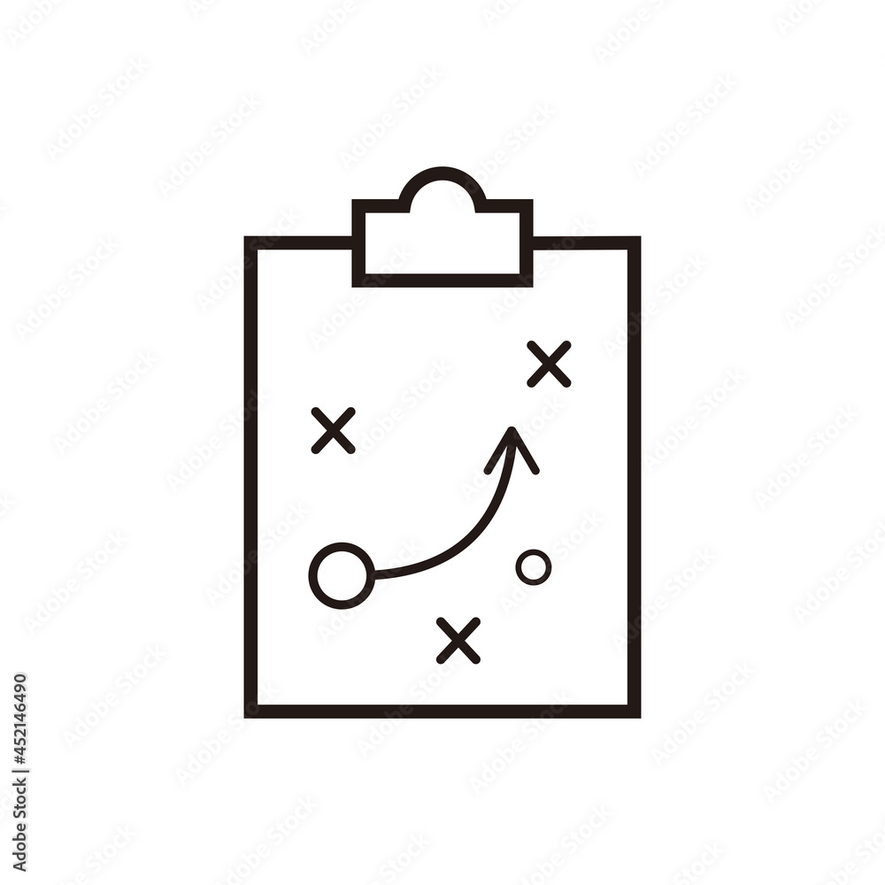 Strategy icon for your project sign Strategy icon for your project sign