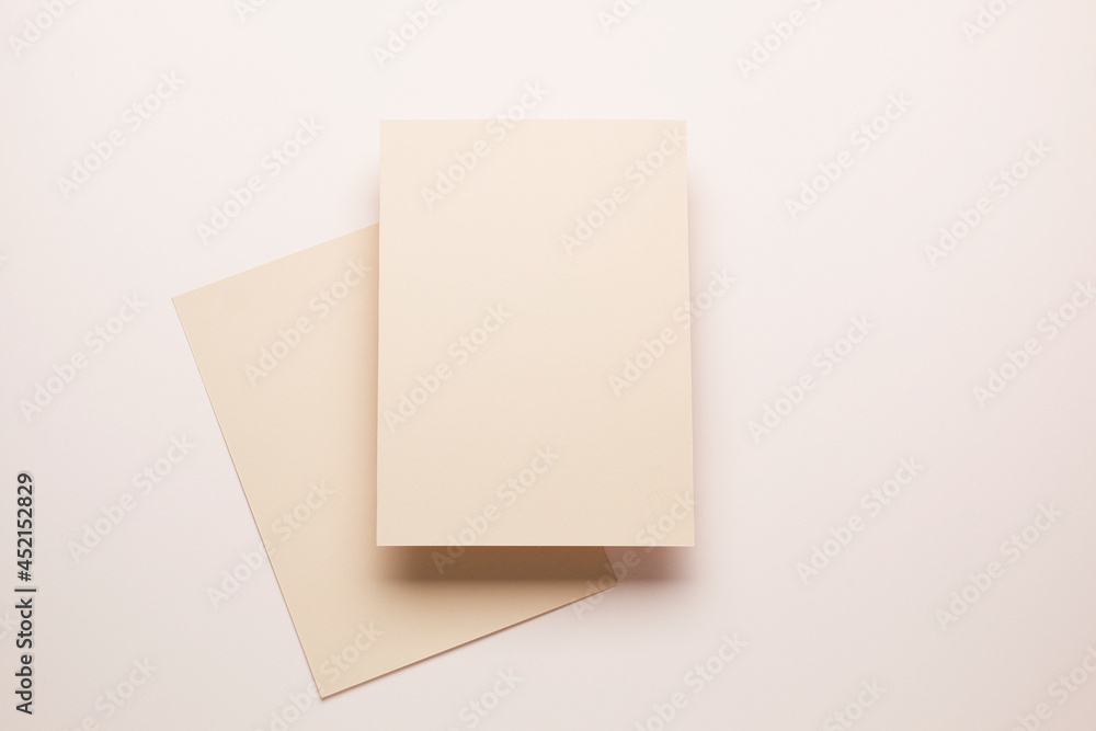 Blank letterhead on colored background. Blank sheet of paper for business and advertising. Blank form, mockup
Blank letterhead on colored background. Blank sheet of paper for business and advertising. Blank form, mockup