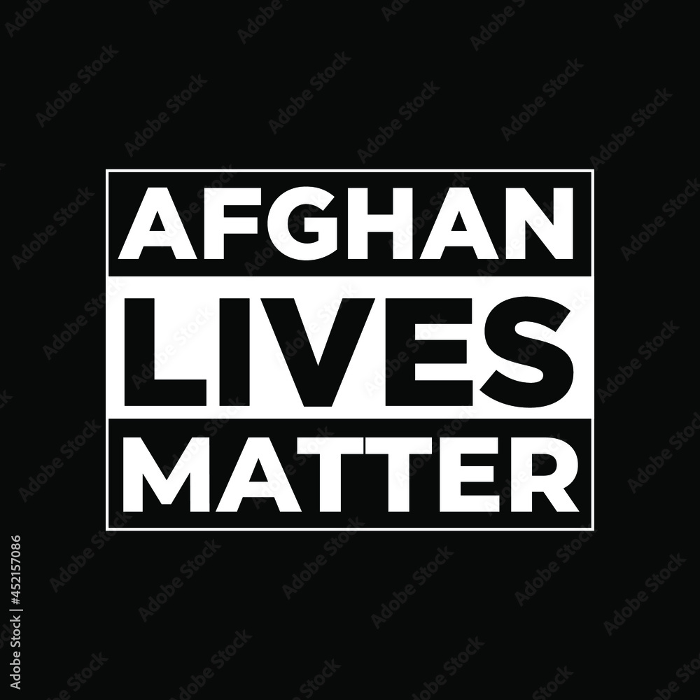 Pray for Afghanistan Kabul modern minimalist creative banner design, concept, social media post, template with white text on a Black background 