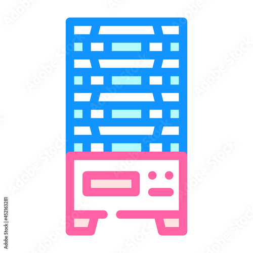 multilevel vending machine color icon vector. multilevel vending machine sign. isolated symbol illustration