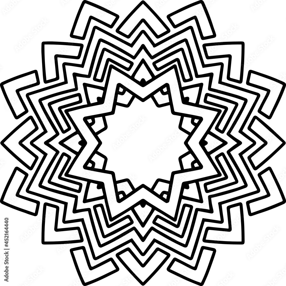Mandala Art can be used for artwork decoration, coloring or tattoo design. Mandala Art can be used for artwork decoration, coloring or tattoo design.
