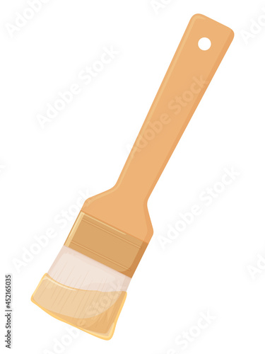 ナパージュを塗るぞって思ってる刷毛のイラスト