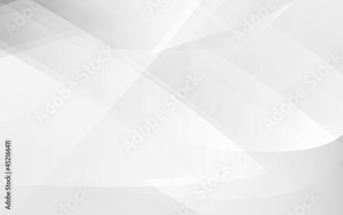 Abstract white geometric shape with digital hi-tech concept background technology. Vector illustration