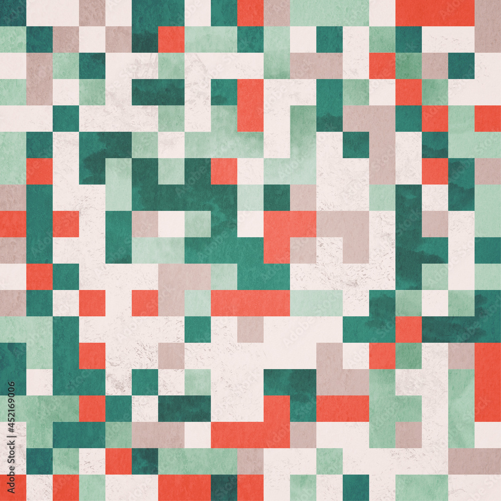 An old retro style pixel art background An old retro style pixel art background
