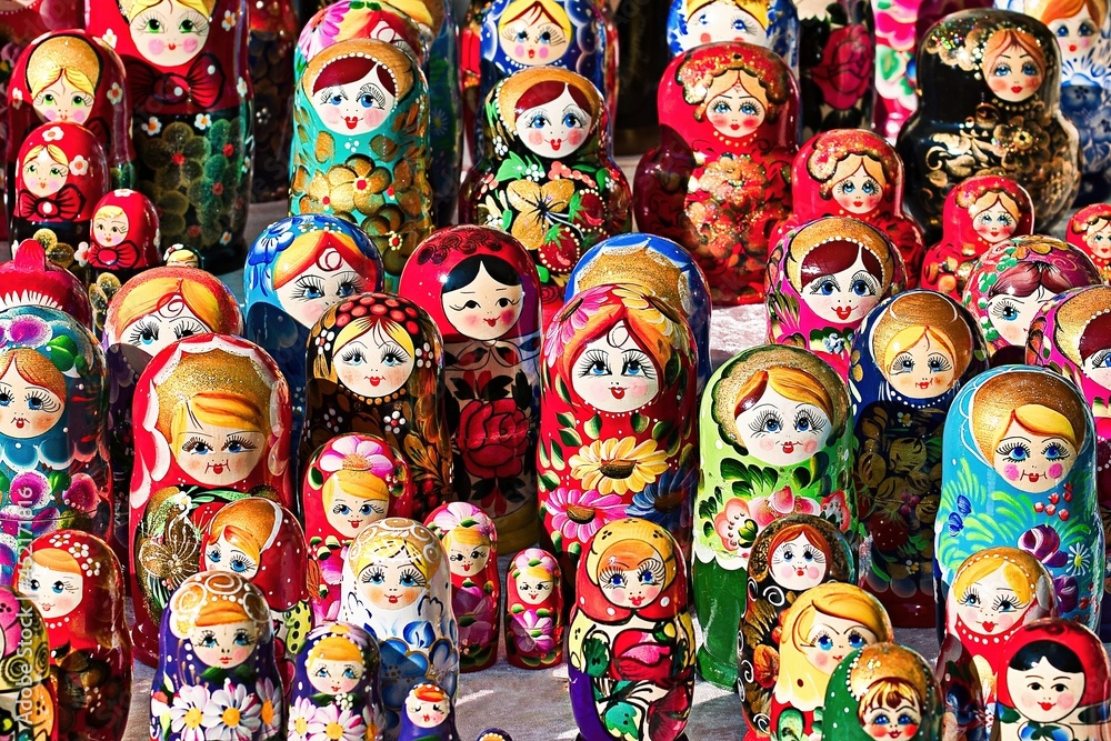 Russian tea figurines Russian tea figurines