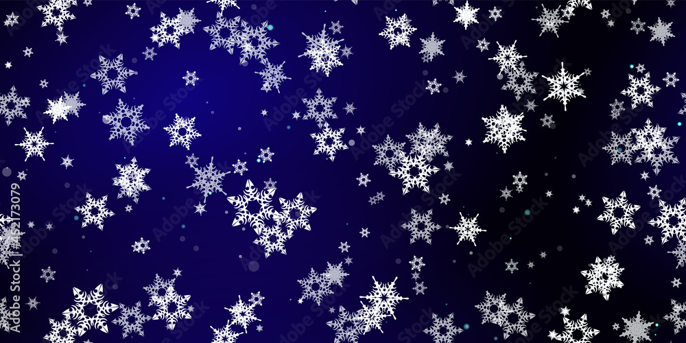 Falling Snowflakes seamless pattern flying snow Falling Snowflakes seamless pattern flying snow