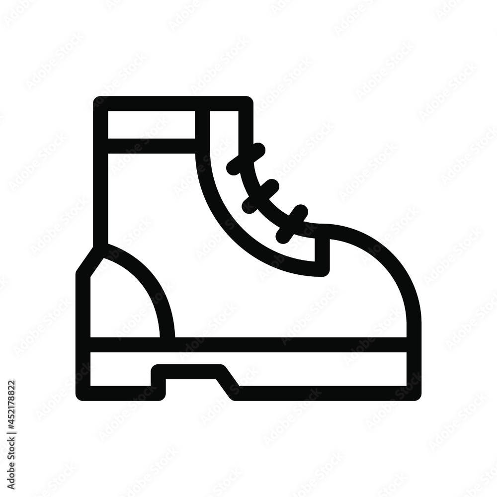 boots line icon illustration vector graphic boots line icon illustration vector graphic