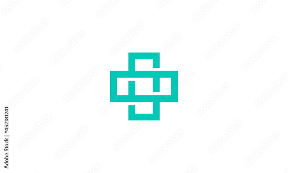 Obraz premium medical cross logo