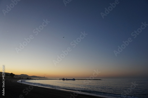 Amanecer en la playa