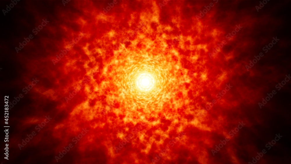 Explosive Red Fire Fog Energy Explosive Red Fire Fog Energy