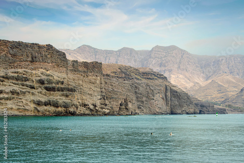 Mountains of Agaete in Gran Canaria