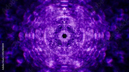 Organic Purple Plasma Energy Hole