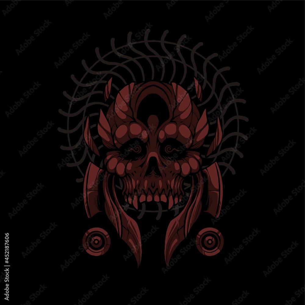 Skull Illustration Skull Illustration