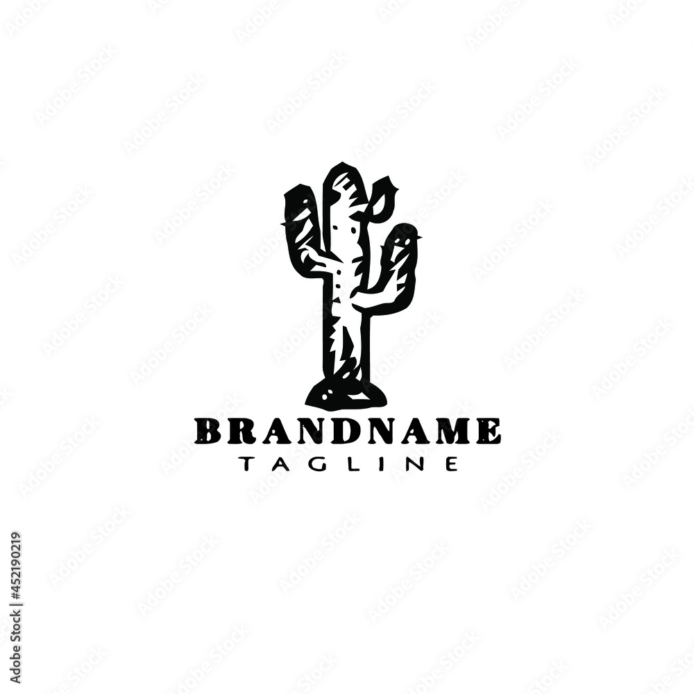 cactus logo icon design vector illustration cactus logo icon design vector illustration