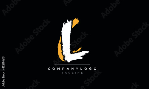 Abstract Letter Initial CL LC C L Vector Logo Design Template
