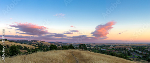 Sunset El Dorado Hills, California