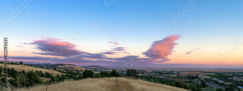 Sunset El Dorado Hills, California