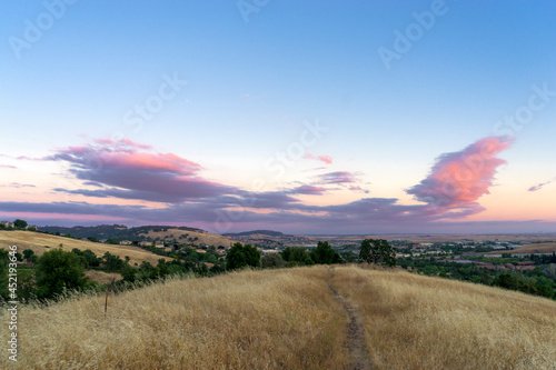 Sunset El Dorado Hills, California