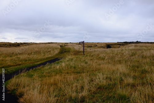 Split in the Path in Icelandic Landscape