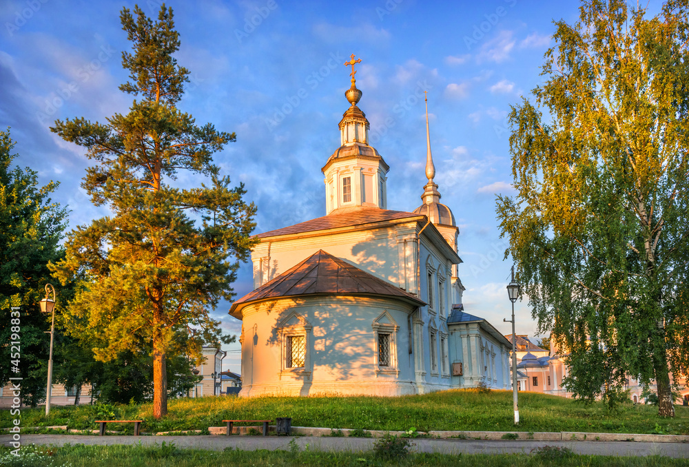 Alexander Nevsky Church in the Kremlin in the city of Vologda