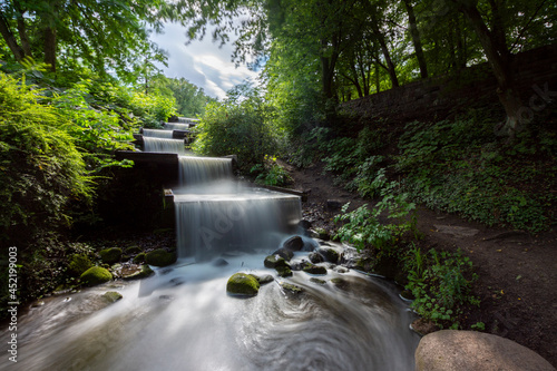 waterfall in the park
