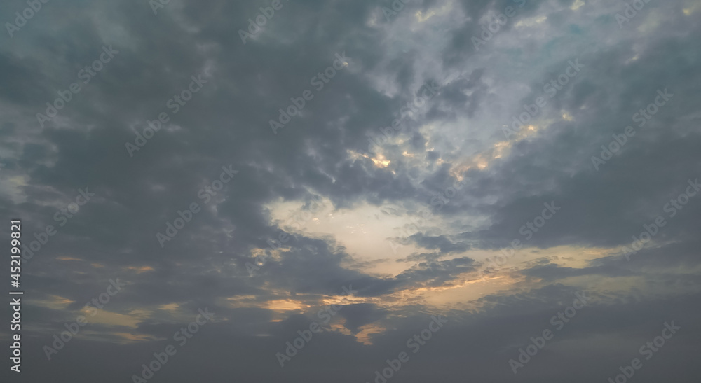 time lapse of clouds in the sky, nature photography, sunset scenery view, cloudy background