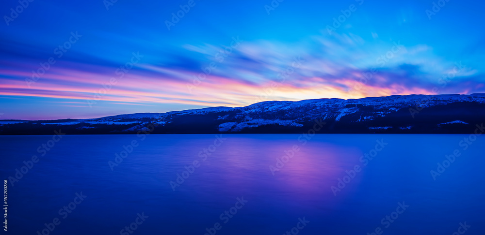 Fototapeta premium Dawn Over Loch Ness