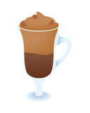 iced coffee in cup