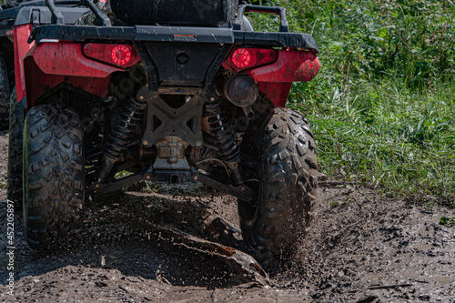 Offroad Buggy / ATV Driving / Extreme Helmet Driving / Dirt, Thickets, Jungle