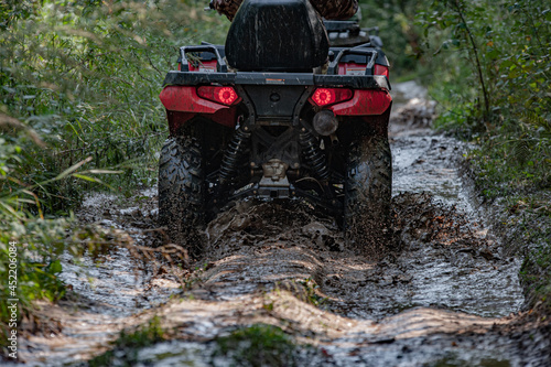 Offroad Buggy / ATV Driving / Extreme Helmet Driving / Dirt, Thickets, Jungle