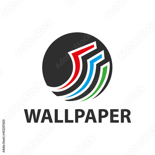 Free Download Vector logo of the designer wallpaper store - GFXLoad