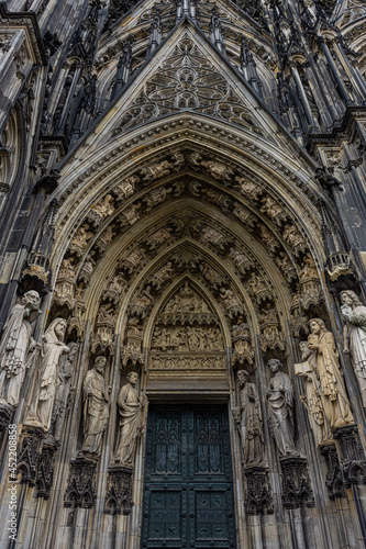 The door of the Cathedral of Cologne,  Germany