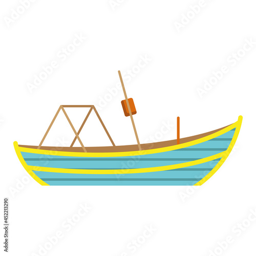 vietnam wooden boat