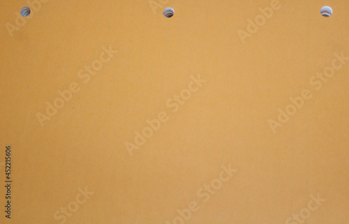 Beige Notebook Page With Hole