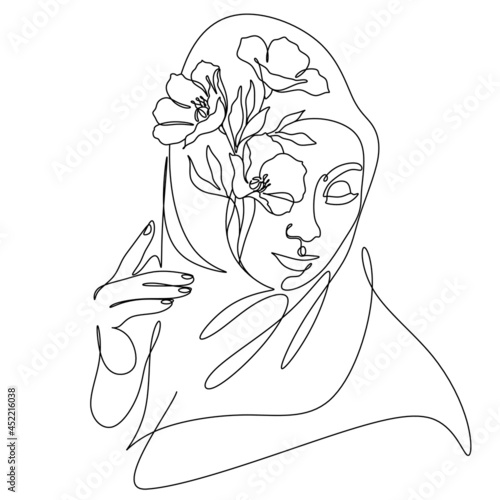 Woman in hijab