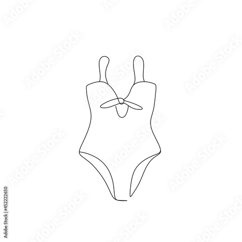 Swimsuit line