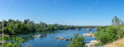 American River Bridge, Folsom, California