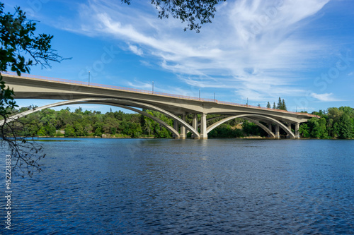 American River Bridge, Folsom, California © fotoastra
